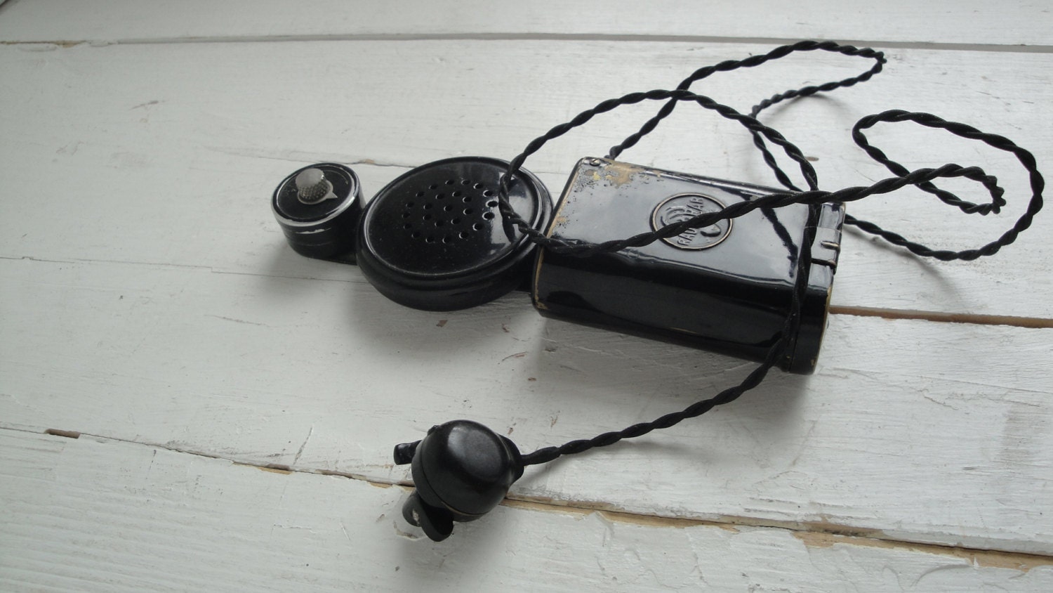 Vintage Radio Ear Hearing Aid Device