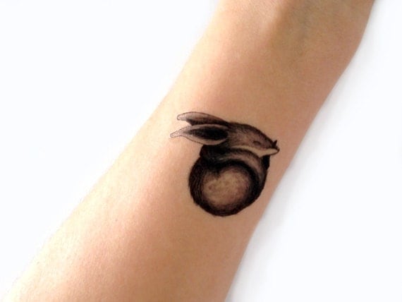 Rad Rabbit temporary tattoos - Ducky Street