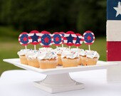 4TH OF JULY Printable Toppers Il_170x135