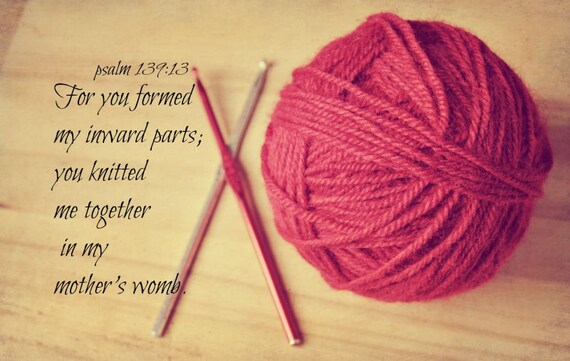 Items similar to Bible Verse Baby Scripture Art Pregnancy 