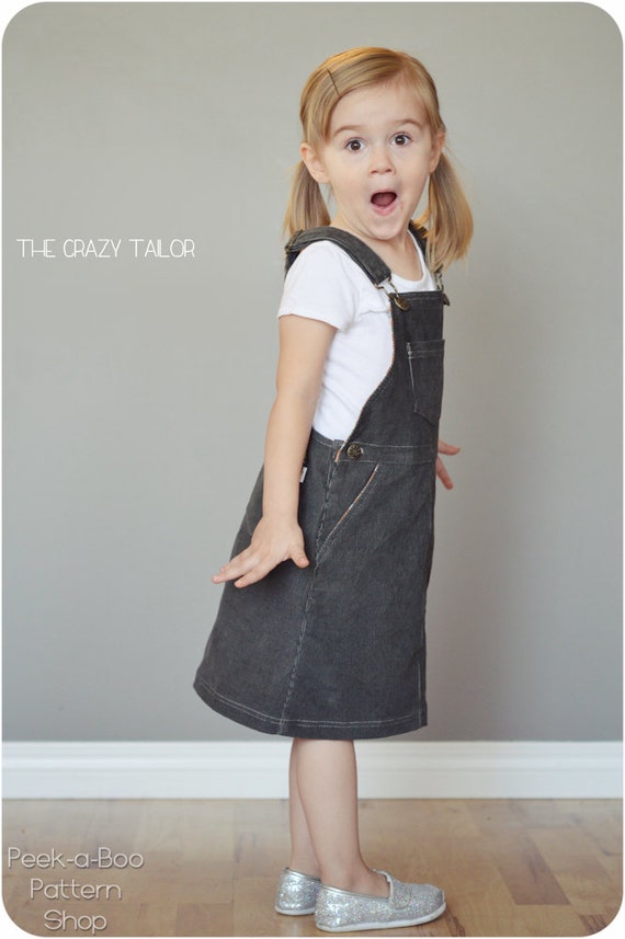 Oopsy Daisy Overalls Jumper: Jumper Sewing Pattern, Jumperalls, Overalls Jumper Pattern