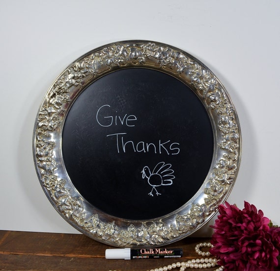 Large Chalkboard tray / decorative chalkboard / kitchen