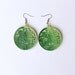 Chunky Asian Jade Earrings - LAST SET