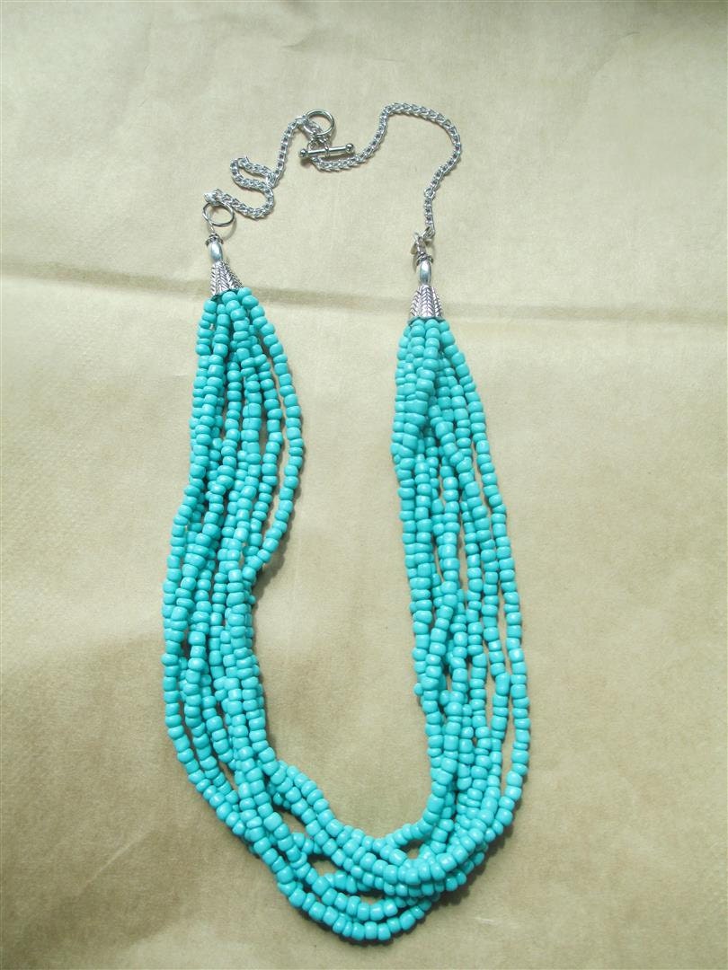 Multi Strand Turquoise Necklace