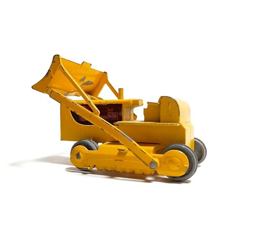 Vintage Matchbox Caterpillar D9 Backhoe by DairyFarmAntiques