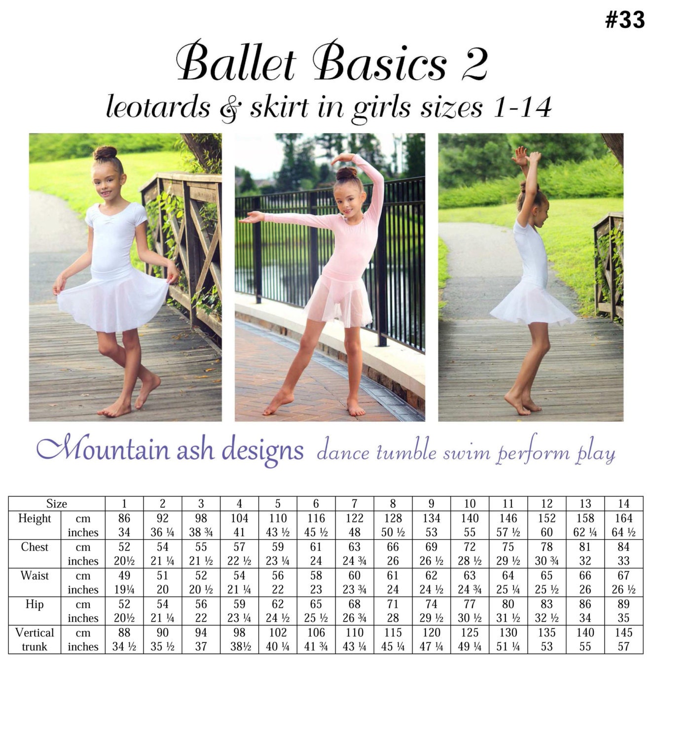 Ballet leotard pattern ballet skirt pdf sewing by tumblentwirl