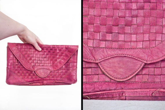 basket weave clutch