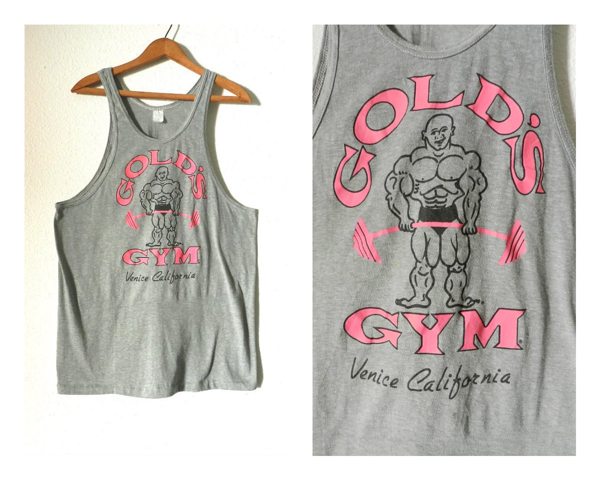 vintage golds gym tank top