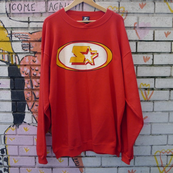 Vintage STARTER Sweatshirt Crewneck 80's Made in by JointCustodyDC