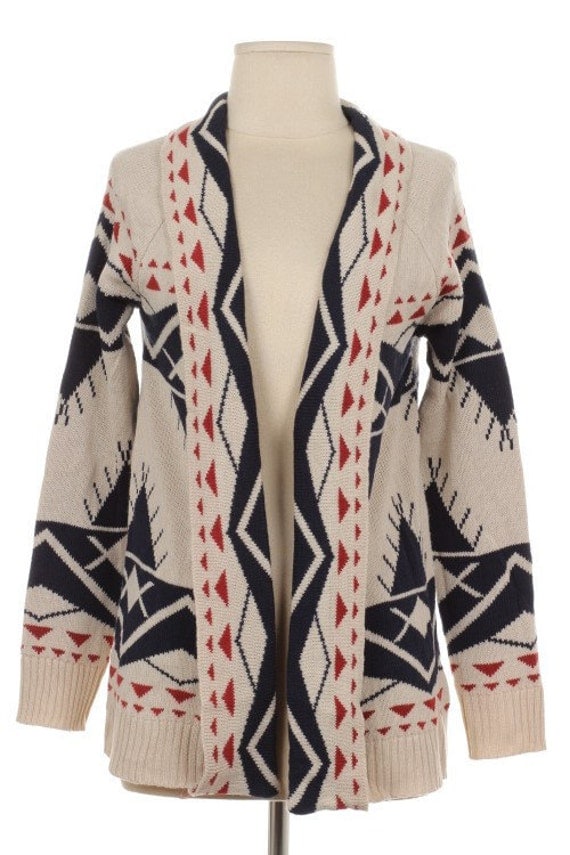 navajo print sweaters
