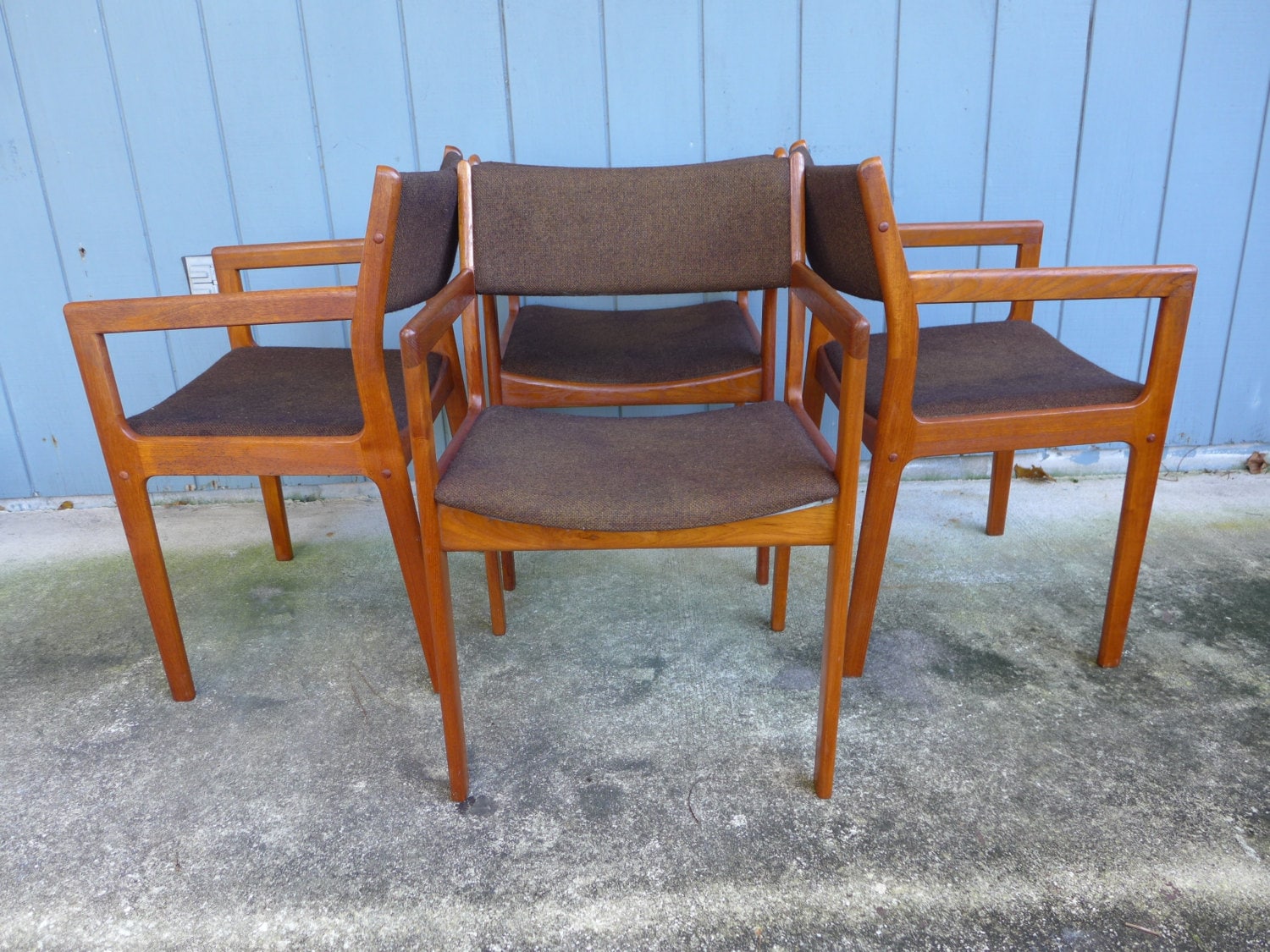 Scan Design Teak Dining Room Chairs
