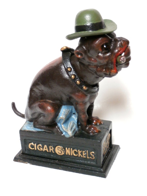 Vintage ford dog bank #7