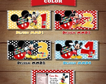 Candy bar mickey mousse christmas Candy bar mickey mousse christmas