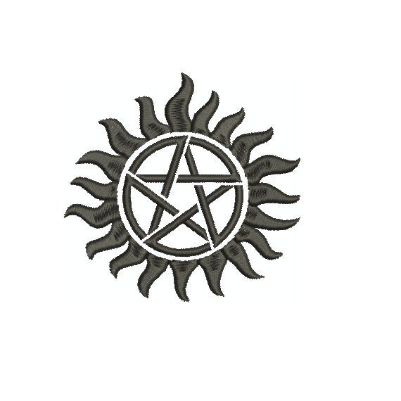 Machine embroidery design supernatural anti demon Machine embroidery design supernatural anti demon