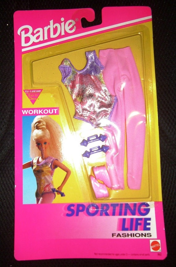 Barbie Sporting Life Fashions Workout