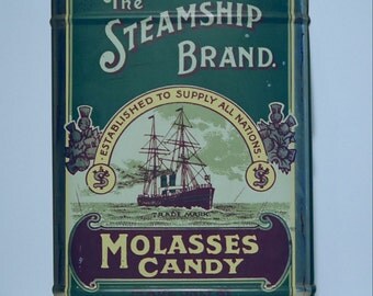 Vintage Decorative Tin - Made in England