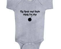 TATY Kids I'm The Bomb Long Sleeve Baby Infant One Piece...