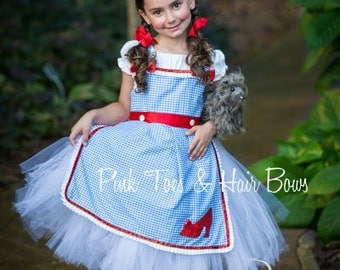 Dorothy Tutu dress- Wizard of oz tutu dress- Dorothy dress-Dorothy costume