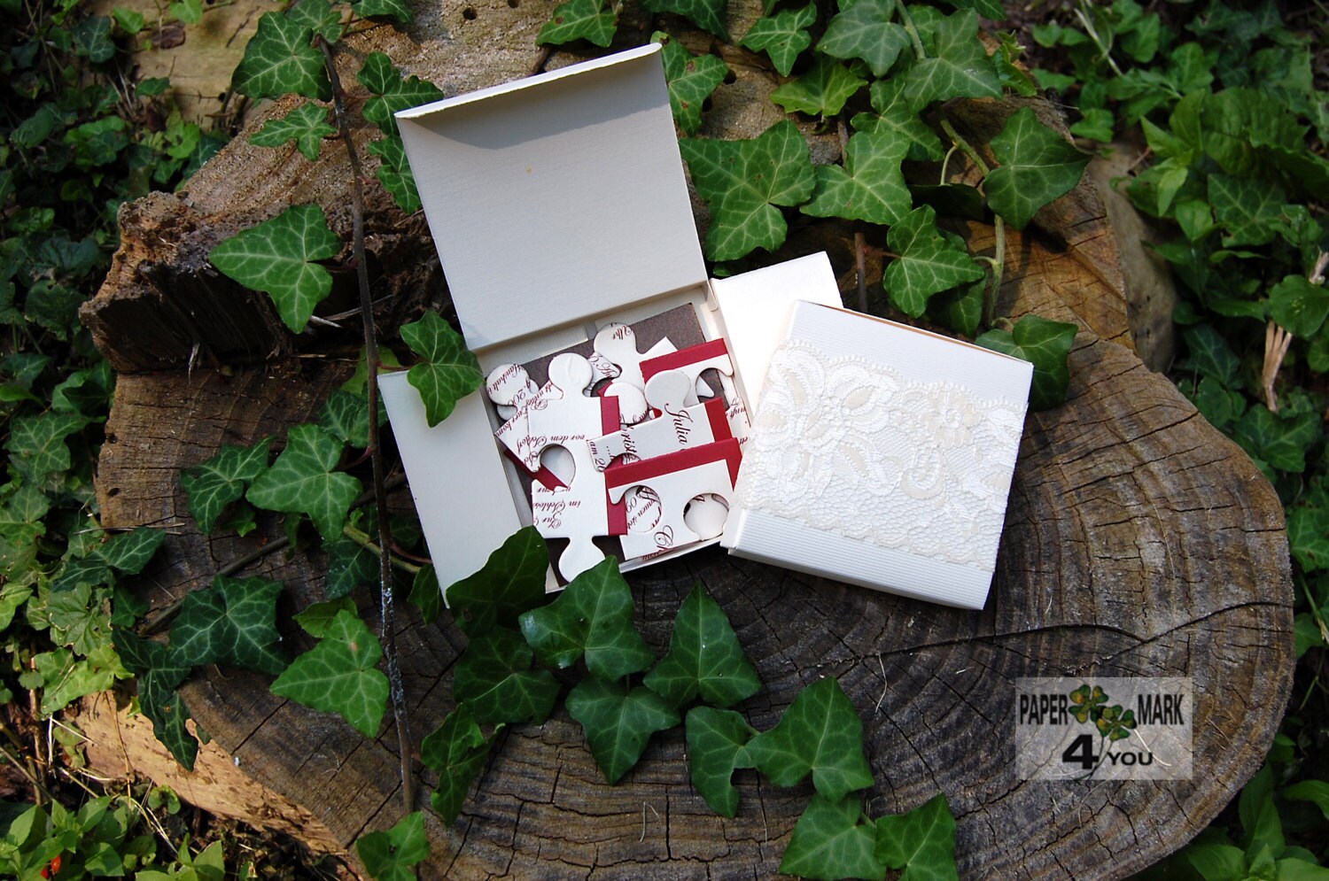 Puzzle Wedding Invitation_Puzzle/Jig Saw Will you be my