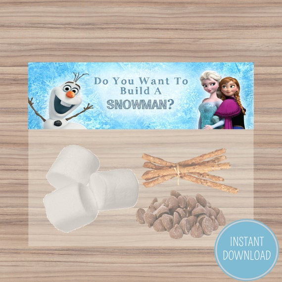 items-similar-to-do-you-want-to-build-a-snowman-favor-bag-toppers
