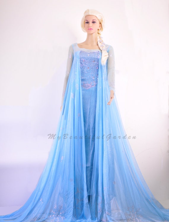 NEW Elsa Costume Elsa jewel Dress Queen by MyBeautifulGarden