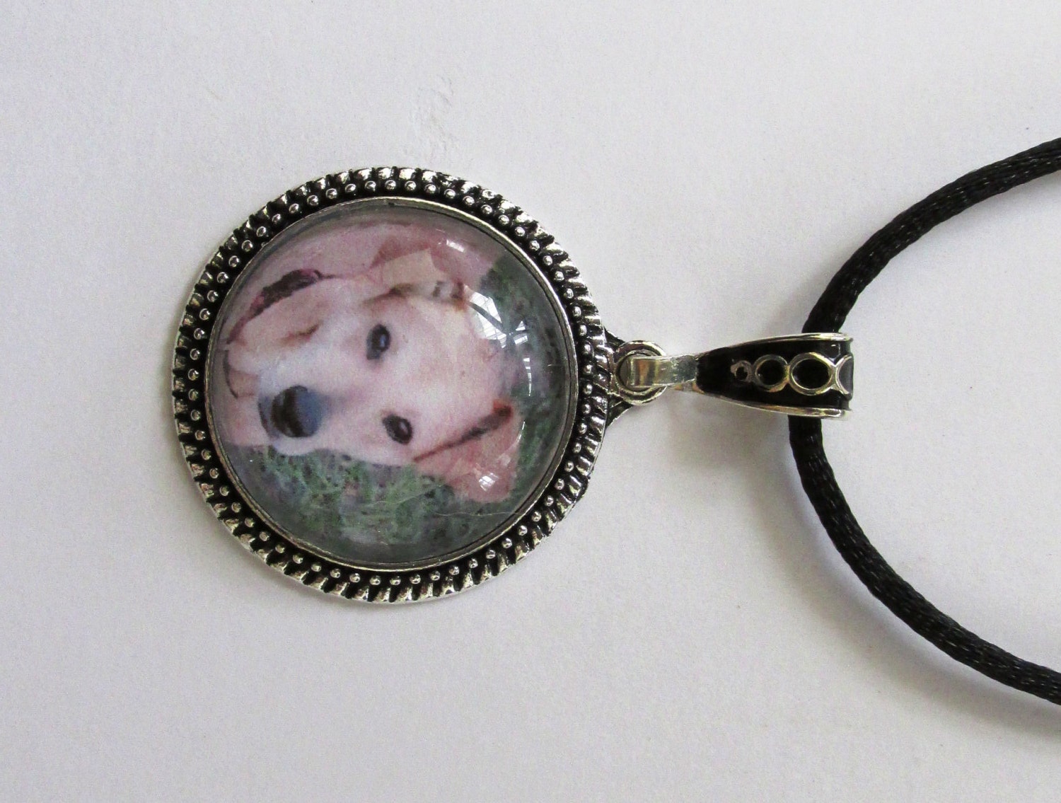 Personalized Photo Necklace Pendant by ShadowsofLove on Etsy