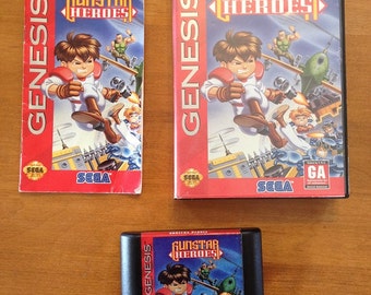 Gunstar Heroes COMPLETE (Sega Genesis, 1993)