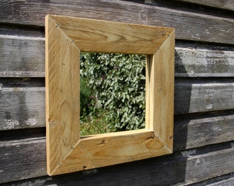 Rustic Mirror. Made from Reclaimed Wood.