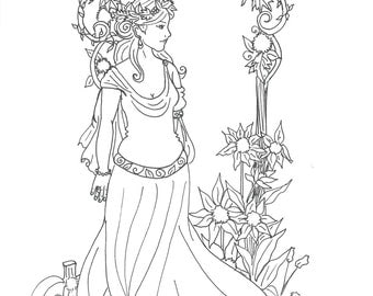 Mabon Coloring Pages Coloring Pages