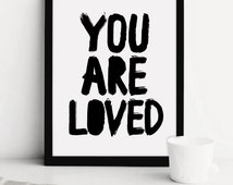 popular items for printable love quote on etsy