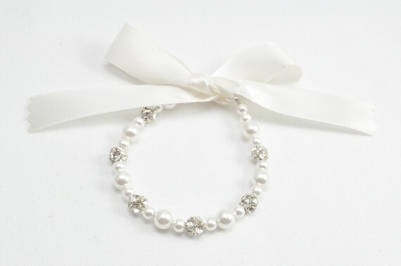 gift Child bridesmaid Bracelet child  Gift Junior AmandaBadgleyDesigns Bridesmaid by
