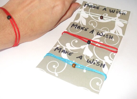 Red String Bracelet, Red Wish Bracelet, Make A Wish Bracelet, Kabbalah Bracelet, Red Bracelet, Red Accessories, Best Seller!