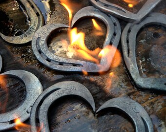 Horseshoe heart • iron anniversary gift • 6th anniversary gift • 11th anniversary gift • rustic wedding decor • country wedding • horse love