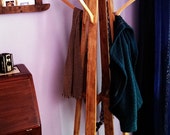 handmade reclaimed wood coat hat stand upcycled coat hooks, collection & courier to SOUTH UK ONLY, eco industrial, rustic fusion in Somerset