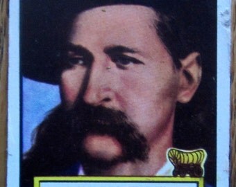 1952 Topps Look 'n See Wild Bill Hickok Card No. 60 Sheriff