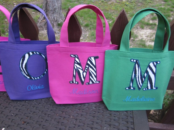 TOTE BAG Custom Designed and Personalized Toddler or Big Kid