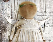 Angel Doll Pattern Original Simplicity Folk Art Primitive Sewing Fabric Organic Appeal Design OFG HAFAIR