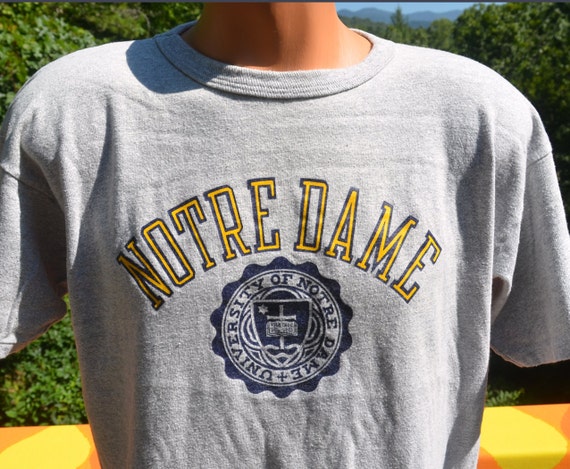 vintage notre dame shirt
