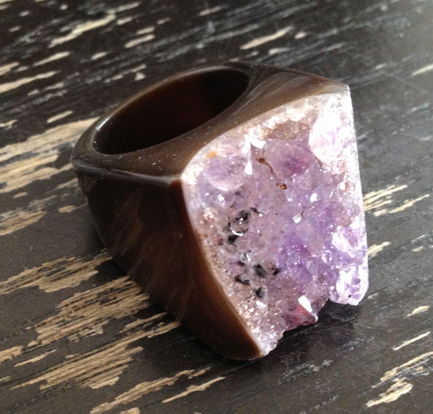 SALE Dara Ettinger DARA Full Stone Druzy Geode by daraettinger