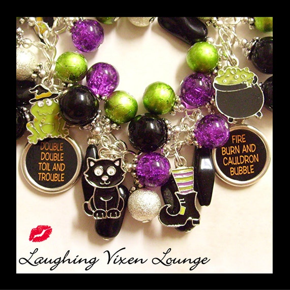 Halloween Jewelry Witch Jewelry Halloween Bracelet