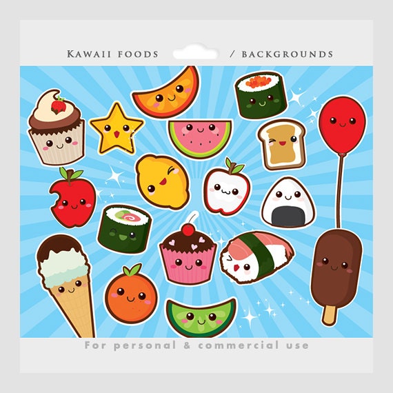 kawaii food clipart - photo #9