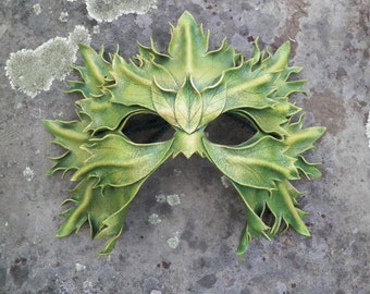 Great Greenman leather mask