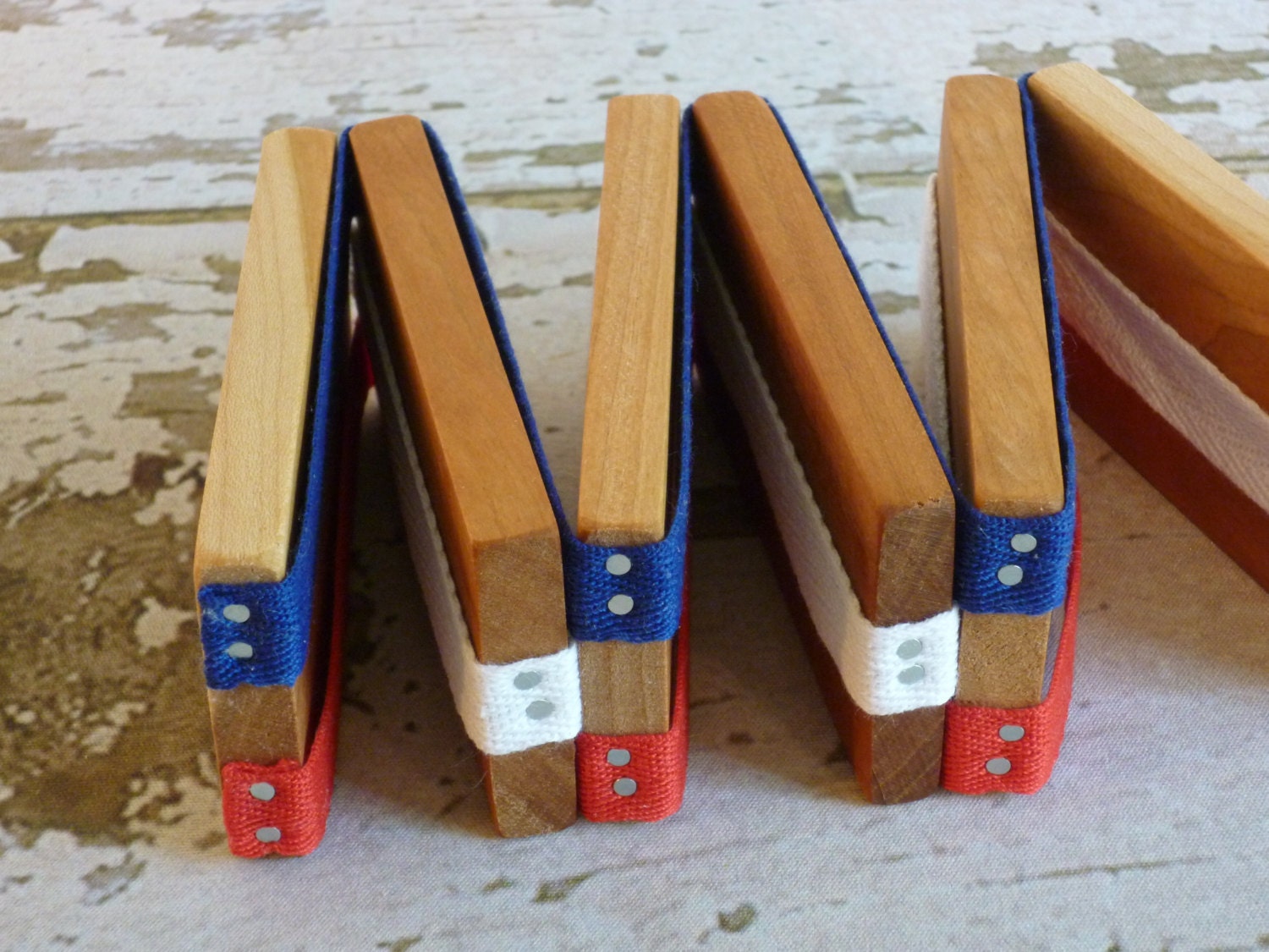 Toy Jacob's Ladder Handcrafted Wooden Folk Toy