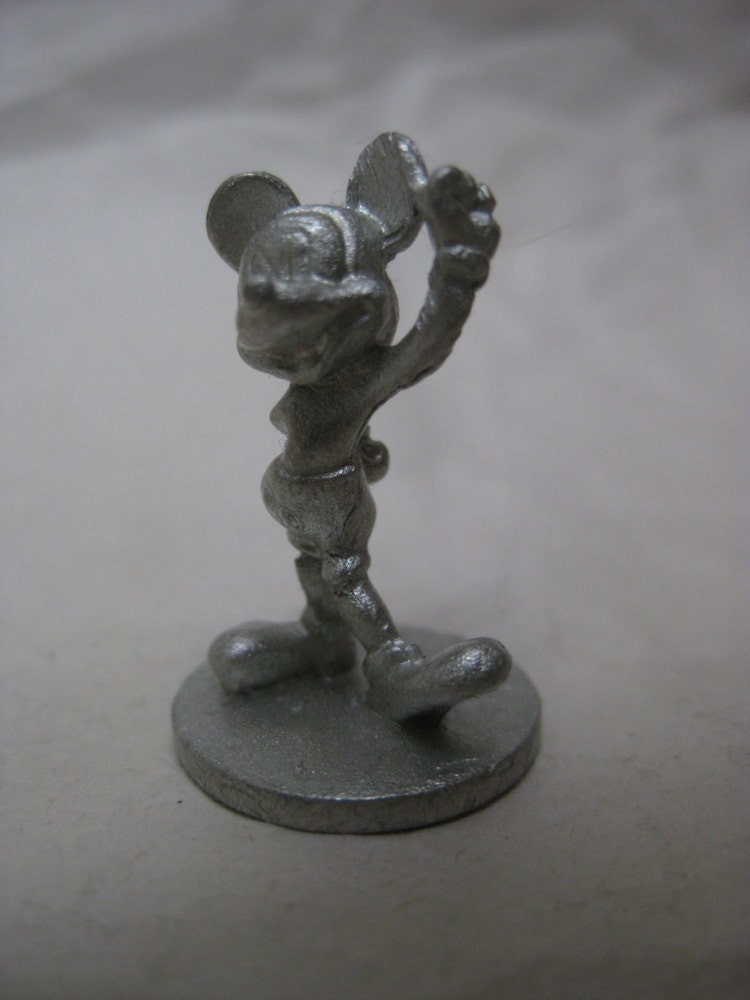 mickey mouse pewter figurines