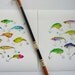 Fishing Lure Art Print-Fishing Art-Kid's Room-Boy's