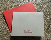 Hello Note Cards (set of 10) Il_170x135
