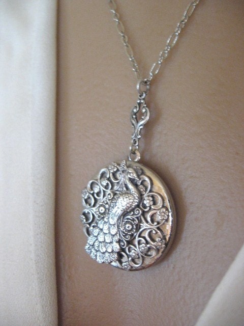 Peacock locket Clearance