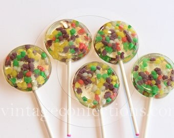 Nerds Lollipops by Vintage Confections