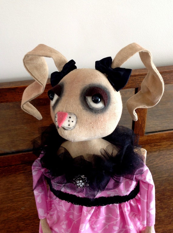 Primitive Bunny Rabbit Doll