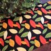 Table Runner Autumn Leaves Padded